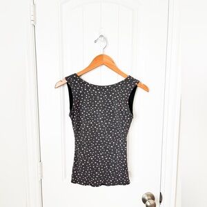 Daniela Corte Criss Cross Back Tank Top Size Small